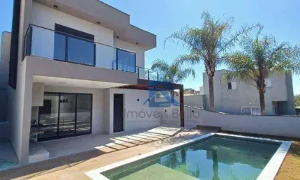 Casa com 4 suítes à venda condomínio itatiba country club - itatiba/sp
