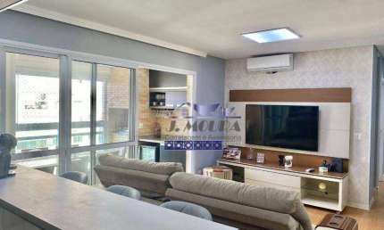 LAZER TOTAL COM TERRAÇO GOURMET NA PONTA DA PRAIA  -