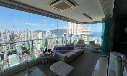 ALTO  PADRÃO - EMBARÉ - 1 POR ANDAR - VISTA PANORÂMICA PARA O MAR - SEMI-NOVO - LAZER TOTAL COM TERRAÇO GOURMET