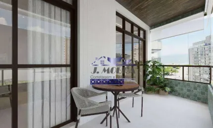 QUADRA DA PRAIA - VISTA PARA O MAR - ALTISSIMO PADRÃO - VARANDA GOURMET COM CHURRASQUEIRA - 4 SUITES - 4 GARAGENS