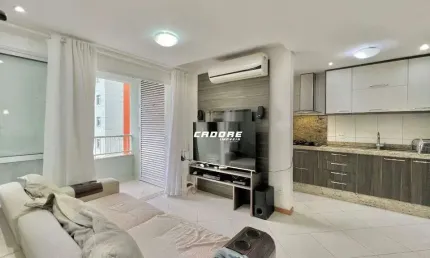 Apartamento semimobiliado, andar alto, sol da manhã, no bairro garcia !