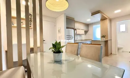 Apartamento mobiliado à venda - 1 Suíte + Lavabo - totalmente mobiliado