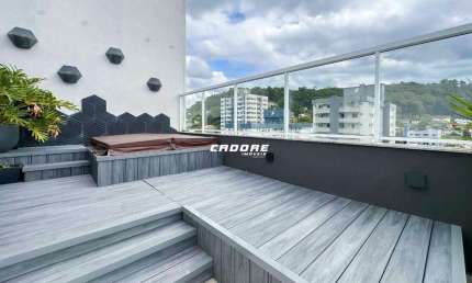 Cobertura Exclusiva no Vila Nova com Terraço, Hidro e Mobiliada | Cadore Imóveis