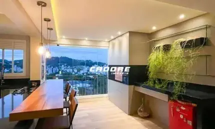 Descubra o espaço ideal para sua família: apartamento de 112m2 mobiliado | cadore imóveis