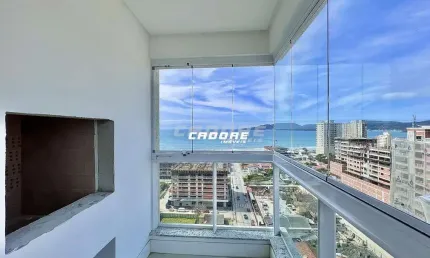Apartamento com aproximadamente 130 m² e vista para o mar, disponível para locação em Perequê – Porto Belo | Cadore Imóveis