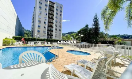 Locação: apartamento no tropica residence, garcia | cadore imóveis