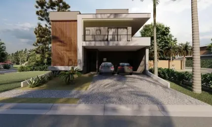 Casa em condomínio fechado com 4 quartos à venda no Parque Brasil 500, Paulínia , 305 m2 por R$ 2.490.000