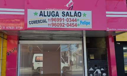 Aluga-se Salão comercial na Avenida Miguel Badra em Suzano