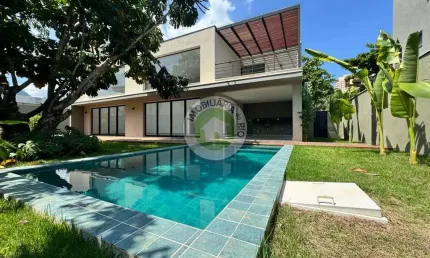 Casa de luxo em condomínio na barra da tijuca, rio de janeiro - 4 quartos, 4 suítes, 2 salas, 6 banheiros - 422m²