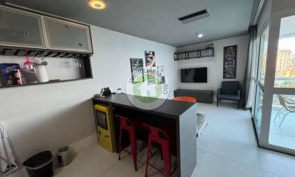 Apartamento de 1 quarto com 2 salas e vaga na Barra da Tijuca - Rio de Janeiro-RJ: Imperdível oportunidade de investimento!
