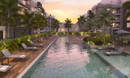 Cobertura de 3 quartos na barra da tijuca - rj, com 148m² e 2 vagas de garagem.