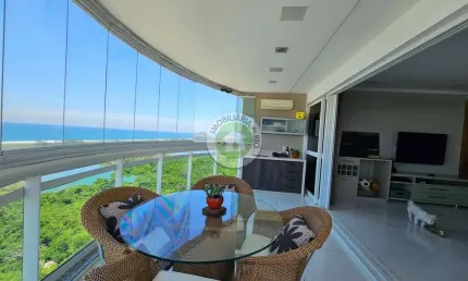 Cobertura de 386 metros com linda vista para o mar!!