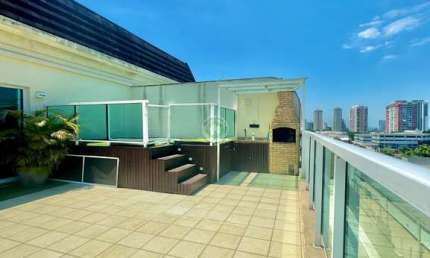 BELISSIMA COBERTURA DUPLEX 2QTS NO COND LE PARC RESORT