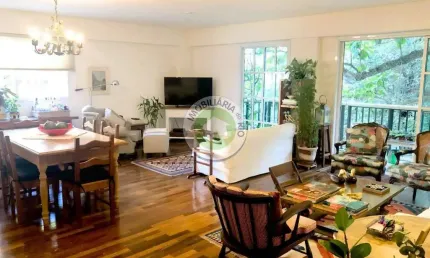 Luxuoso apartamento à venda no Humaitá, Rio de Janeiro-RJ: 4 quartos, 2 suítes, sala ampla e 3 vagas de garagem!