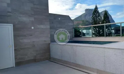 JARDIM OCEÂNICO - Cobertura Deslumbrante, materiais de Fino acabamento, 4 suítes Dep/Completa. Prédio recém entregue construtora Alto Padrão Luxo.