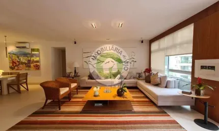 Impecável apartamento de 4 quartos com suíte e 2 vagas de garagem em são conrado, rio de janeiro-rj!