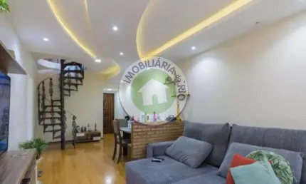 AVENIDA NOS MANANCIAS- EXCELENTE COBERTURA DUPLEX NA TAQUARA- 3 QUARTOS- 121.M2