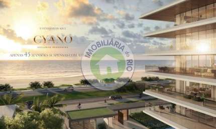 Apartamento de 400m², 4 suítes no condomínio Cyano no Ed. Sabbia - Barra da Tijuca