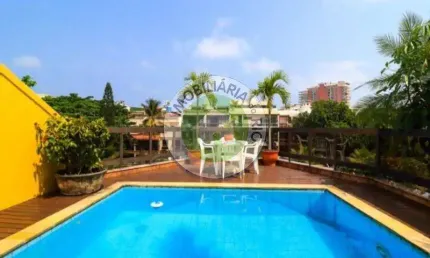 Cobertura à venda, 379 m² por r$ 3.750.000,00 - jardim oceânico - rio de janeiro/rj
