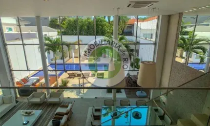 CASA COM 5 DORMITÓRIOS À VENDA, 600 M² POR R$11.500.000,00 - BARRA DA TIJUCA - RIO DE JANEIRO/RJ