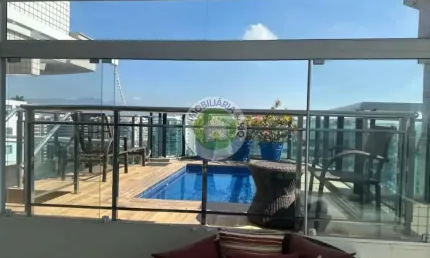 Oportunidade única! cobertura espetacular com 3 suítes no península!