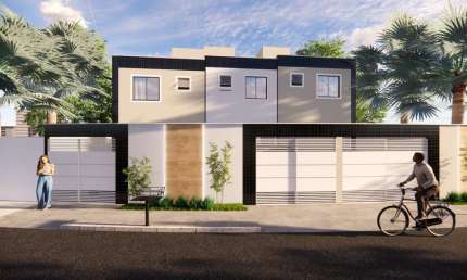 Casa com 2 quartos à venda na Rua Francisco Augusto Vieira, 1062, Sevilha 1 Seção, Ribeirão das Neves, 65 m2 por R$ 290.000