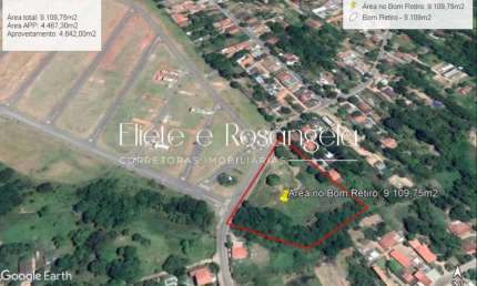 ÁREA COM PROJETO APROVADO NO BAIRRO BOM RETIRO em São José dos Campos.