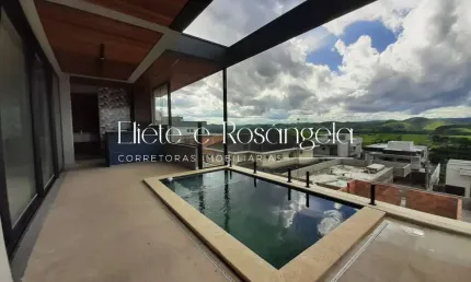 Sobrado com 4 suítes e lindíssima vista no residencial jaguary