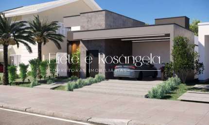 Casa térrea novíssima no Condomínio Malibu - Caçapava
