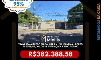 Imóvel Retomado CAIXA no bairro IPANEMA em PORTO ALEGRE - OPORTUNIDADE ÚNICA!