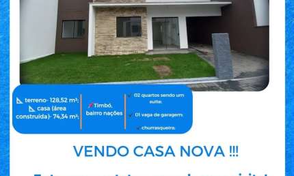 Casa em condomínio fechado com 2 quartos à venda na Rua Sete de Setembro, Das Nações, Timbó