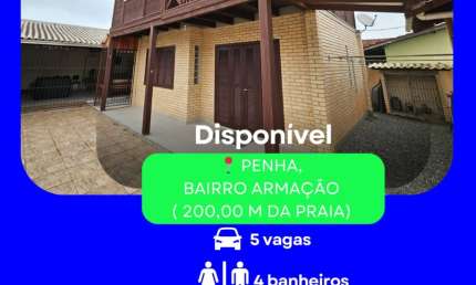 Casa com 5 quartos à venda na Avenida Nereu Ramos, Praia do Quilombo, Penha