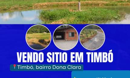 Chácara / sítio com 4 quartos à venda na Rua Sete de Setembro, Dona Clara, Timbó