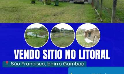 Chácara / sítio com 2 quartos à venda na Rua Geral do Forte, Gamboa, São Francisco do Sul