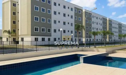 Apartamento com 2 dormitórios à venda, 51 m² por R$ 224.000,00 - Vila Nova - Joinville/SC