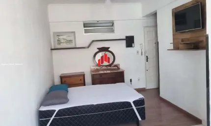 Kitnet para Venda em São Vicente, Gonzaguinha, 1 dormitório, 1 banheiro, 1 vaga