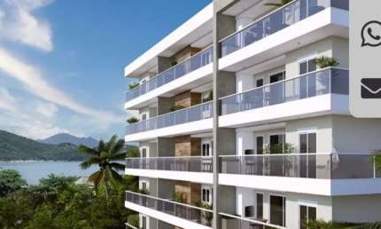 Apartamento, 2 Dormitórios ( 2 suítes), 1 vaga, Cian Itaguá, Ubatuba, Sp.