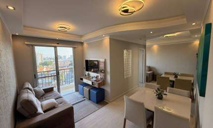 Apartamento, 2 quartos (1 Suíte), 1 vaga, Condomínio Citta di Roma, Sjc.