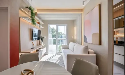 Apartamento 2 dormitórios ( 1 suíte), 1 vaga, lazer, Jardim Oriente, São José dos Campos.