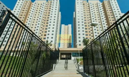 Venda de apartamento em diadema-sp, minha casa minha vida, 2 quartos, 1 sala, 1 vaga e 43 m² de área.