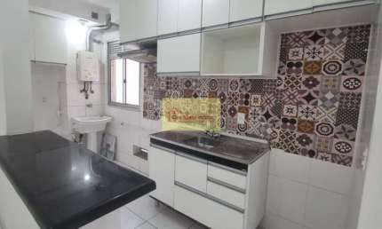 Apartamento para Locação em Canhema, Diadema-SP: 3 Quartos, 1 Sala, 1 Vaga de Garagem, 55,00 m² de Área!