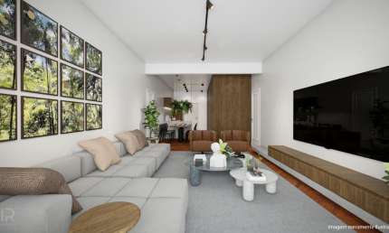 Apartamento com 2 quartos à venda no Boqueirão, Santos 