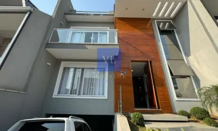 Casa em condomínio fechado com 3 quartos à venda na Rua Frederico Stella, 400, Cachoeira, Curitiba
