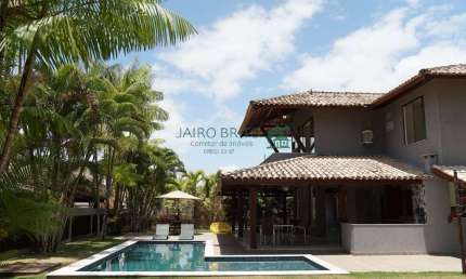 Casa de Alto Padrão à venda condomínio pé na areia em Ilhéus - Bahia
