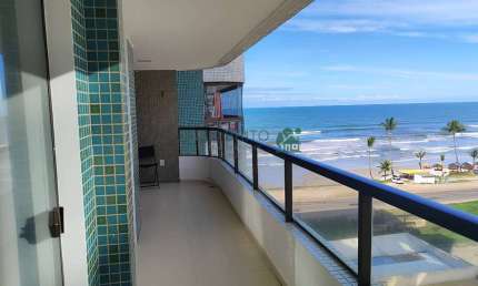 Espetacular apartamento de alto padrão à beira-mar para locação em Ilhéus