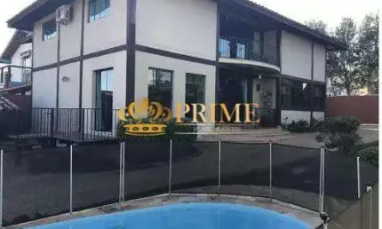 Casa em condomínio fechado com 5 quartos à venda na Avenida Copacabana, 477, Loteamento Caminhos de San Conrado (Sousas), Campinas, 349 m2 por R$ 2.440.000