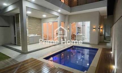 Casa em condomínio fechado com 3 quartos à venda na Avenida José Hoffmann, Residencial Real Parque Sumaré, Sumaré, 215 m2 por R$ 1.330.000