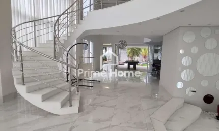 Casa em condomínio fechado com 3 quartos à venda na avenida presidente juscelino kubitschek de oliveira, 901, parque brasil 500, paulínia, 440 m2 por r$ 3.700.000