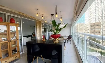 Apartamento com 3 quartos à venda na Caminho das Tartarugas, 60, Parque Enseada, Guarujá, 158 m2 por R$ 1.300.000