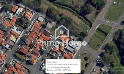 Terreno à venda na rua benedicto gomes ferreira, 776, parque via norte, campinas por r$ 250.000